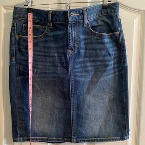 GAP DENIM SKIRT -6-